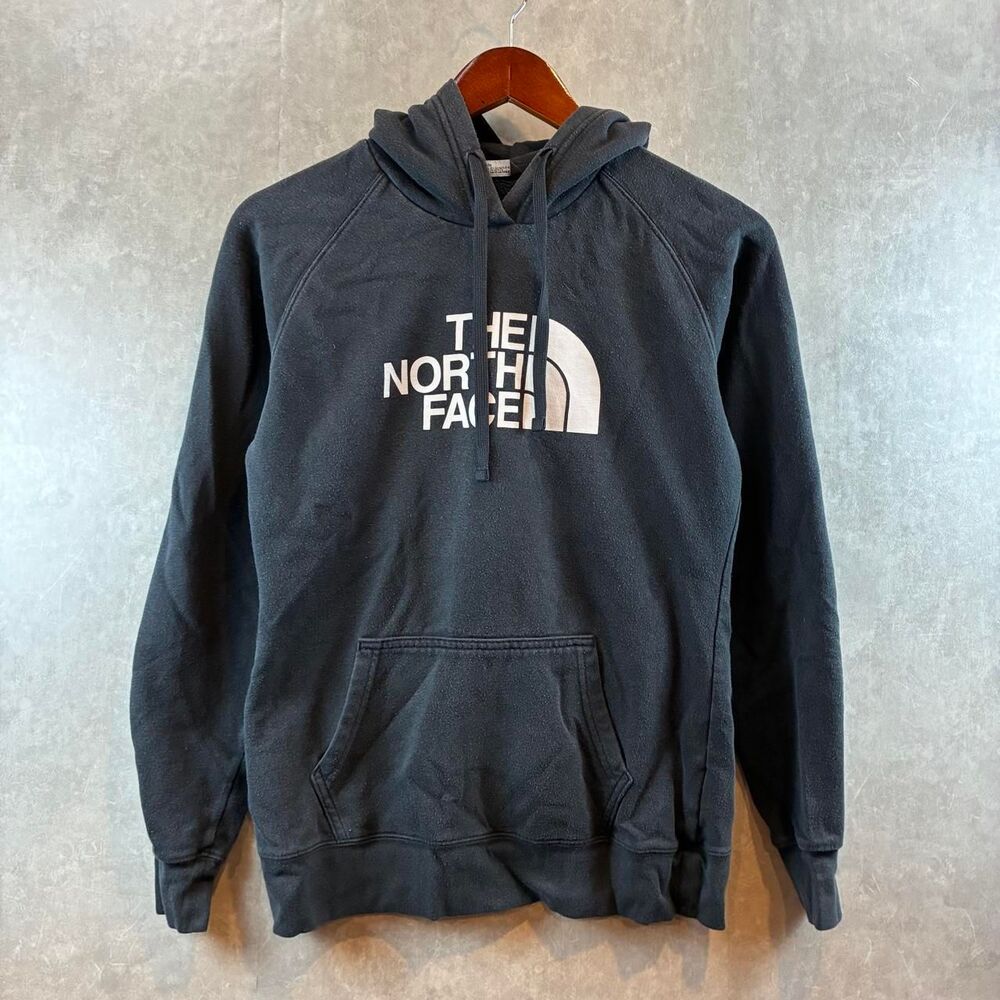 The-north-face Women's Grey and Black Hoodie